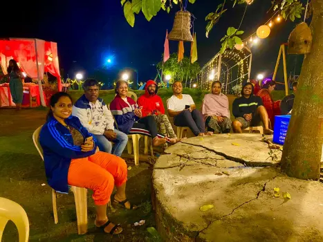 overnight party near pawna dam